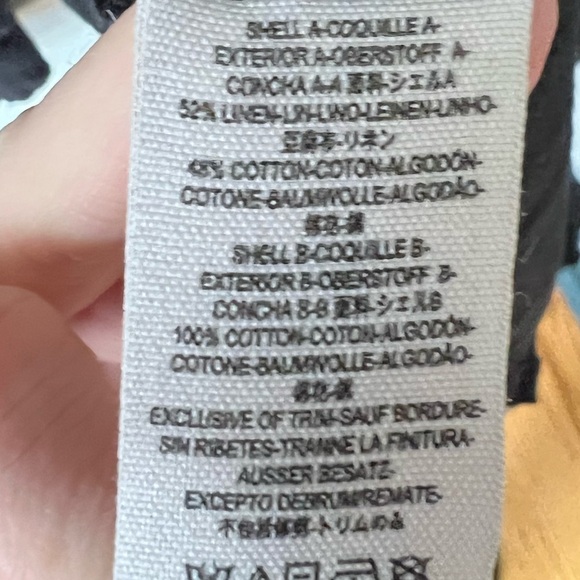 We The Free Free People Gold State Vintage Knit Top Size Medium Crochet Grunge - Picture 6 of 8